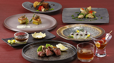 Restaurant SAKURA French Kaiseki Course for December<br />
(Not available from Dec. 20 until Jan. 5)
